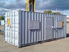 mobile office storage container